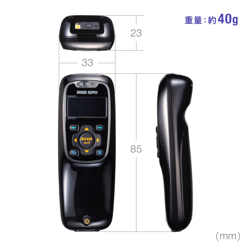 �o�[�R�[�h���[�_�[ ���� Bluetooth �L�� 1����/2���� ���{��QR�Ή� �t���t�� �ƍ��@�\���� ���i�p �|�J���P