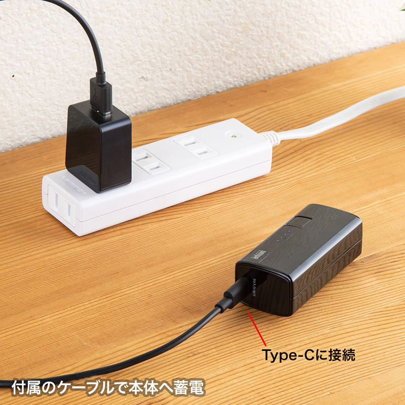 oCobe[ Type-C 5000mAh 18.15Wh USB[d s@݉ s PSEKi BTL-RDC21BK