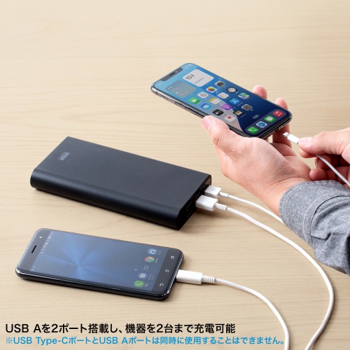 USB PDΉoCobe[ 19800mAh PD60W Type-C~1 USB A~1 m[gp\R ^ubg X}[gtH @ o ^ PSEKi BTL-RDC37