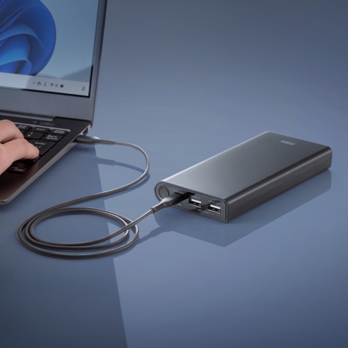 USB PDΉoCobe[ 19800mAh PD60W Type-C~1 USB A~1 m[gp\R ^ubg X}[gtH @ o ^ PSEKi BTL-RDC37