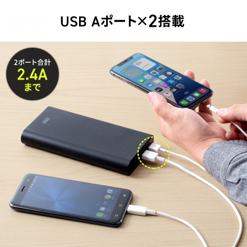 USB PDΉoCobe[ 19800mAh PD60W Type-C~1 USB A~1 m[gp\R ^ubg X}[gtH @ o ^ PSEKi BTL-RDC37