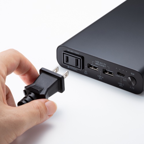 ���o�C���o�b�e���[ AC�o�͑Ή� ��e�� 20000mAh 72Wh AC65W PD45W �m�[�g�p�\�R�� �R���Z���g USB�[�d ��s�@�������݉� ���s �|�^�d �|�[�^�u���d��