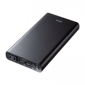 wapapa AC出力対応モバイルバッテリー USB充電 飛行機可 周辺機器 ｜通販ならサンワダイレクト