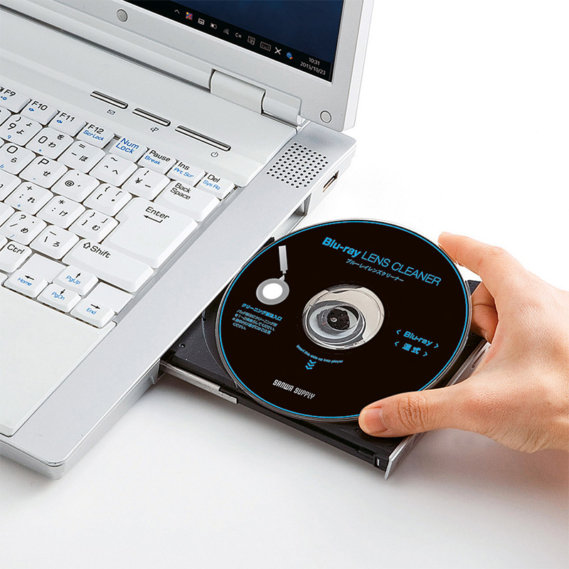アウトレット ブルーレイレンズクリーナー 湿式 CD-BDW サンワサプライ ネコポス対応 out-CD-BDW 返品・交換不可