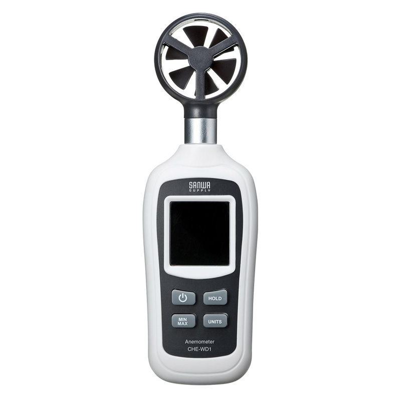 デジタル風速計（小型・気温測定機能付き） CHE-WD1