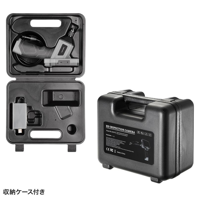 �t�@�C�o�[�X�R�[�v �H�Ɨp�������J���� IP67 8mm �h���J���� �X�l�[�N�J���� �{�A�X�R�[�v  5�C���`���j�^�[ 1m�P�[�u�� LED����