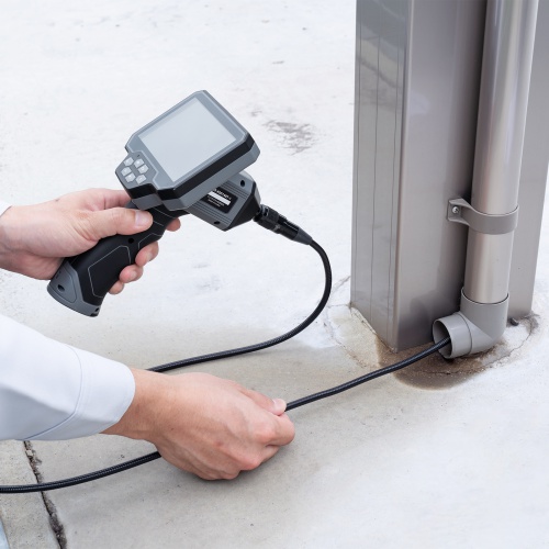 ファイバースコープ 工業用内視鏡カメラ IP67 8mm 防水3カメラ