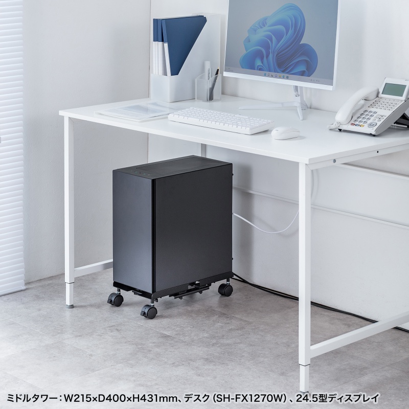 CPU�X�^���h �f�X�N�g�b�v�p �ω׏d50kg �X�`�[���� �Q�[�~���OPC �p�\�R�����b�N �p�\�R���X�^���h �L���X�^�[�t�� �ق���΍� ���E���s�����i�K����