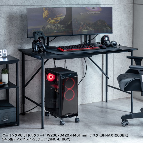 CPU�X�^���h �f�X�N�g�b�v�p �ω׏d50kg �X�`�[���� �Q�[�~���OPC �p�\�R�����b�N �p�\�R���X�^���h �L���X�^�[�t�� �ق���΍� ���E���s�����i�K����