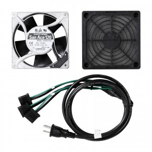 放熱ファン 高速タイプ t=38mm 3個セット CP-FANS38-3Aの通販なら 