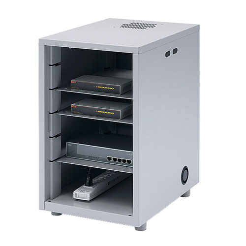NAS・HDD・ネットワーク機器収納ボックス CP-KBOX1 |サンワダイレクト