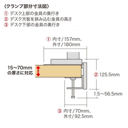 �A�E�g���b�g�F���j�^�[�A�[�� 32�C���`�Ή� ���ω׏d �ő�49�C���`�Ή� 2�`20kg�Ή� �N�����v �O�����b�g�Œ�Ή� �z���C�g