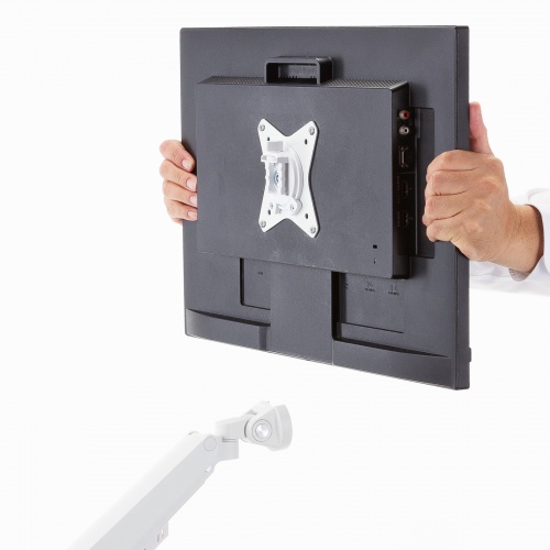 ���j�^�[�A�[�� �f�B�X�v���C�A�[�� 2��ʏ㉺���E �f���A�����j�^�[ �K�X�X�v�����O ���^�N�����v �ω׏d�e1����9kg 32�C���`�܂őΉ� �z���C�g