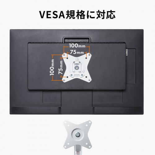 ���j�^�[�A�[�� �f�B�X�v���C�A�[�� 2��ʏ㉺���E �f���A�����j�^�[ �K�X�X�v�����O ���^�N�����v �ω׏d�e1����9kg 32�C���`�܂őΉ� �z���C�g