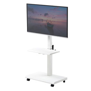 上下昇降液晶ディスプレイスタンド 手動 壁寄せ 20～42型対応