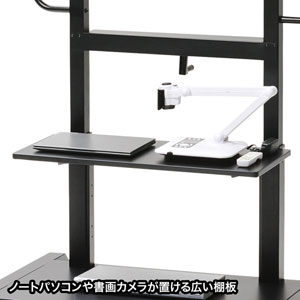 テレビスタンド(55～65型・VESA対応・手動昇降)CR-PL102SCBKの販売商品 | 通販ならサンワダイレクト