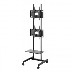 �e���r�X�^���h 2�ʑΉ� �㉺2�i �n�C�^�C�v �L���X�^�[ 65�C���`�Ή� �����ύX�Ή�