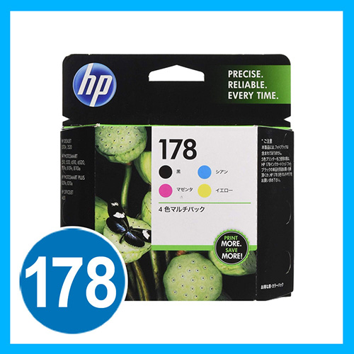HP178 4色マルチパック(HP) 純正インク