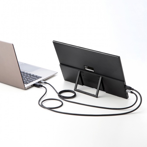 ���o�C�����j�^�[ 14�C���` �X�^���h�Ή� USB Type-C�ڑ� HDMI 1920�~1200 WUXGA ���o�C���f�B�X�v���C