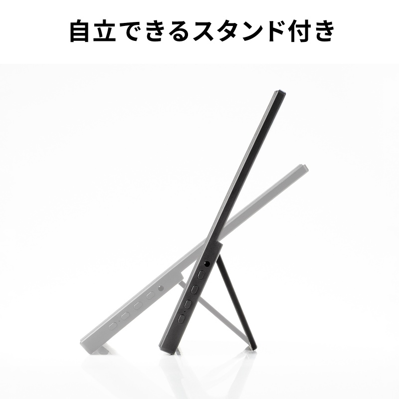 ���o�C�����j�^�[ 14�C���` �X�^���h�Ή� USB Type-C�ڑ� HDMI 1920�~1200 WUXGA ���o�C���f�B�X�v���C