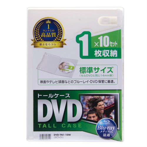 DVDۊǃP[Xi1[E10pbNEzCgj DVD-TN1-10W