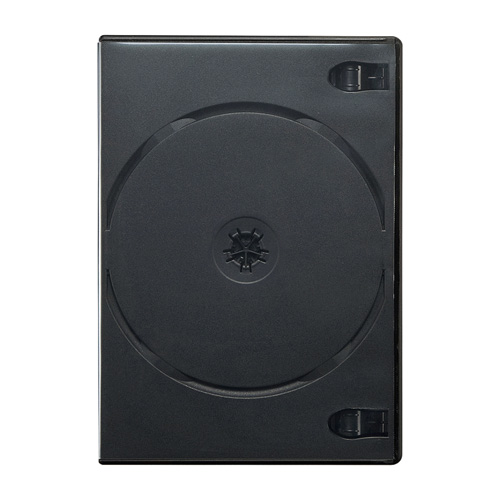 DVDトールケース（8枚収納・ブラック・27mm） DVD-TW8-01BK