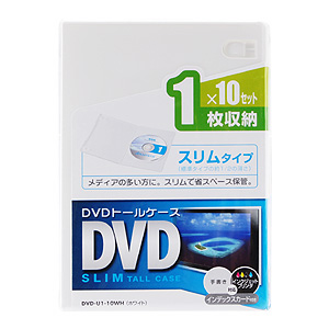 XDVDg[P[Xi1[EzCgE10Zbgj DVD-U1-10WH