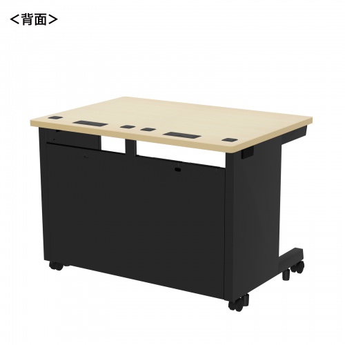 e�f�X�N ������ ���� �Z�~�I�[�_�[�f�X�N ���� �����ؖځ{�u���b�N ��100cm ���s70cm ����70cm�y�󒍐��Y�i�z