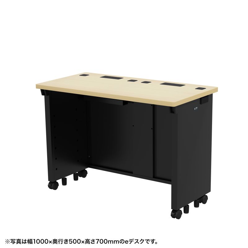 e�f�X�N ������ ���� �Z�~�I�[�_�[�f�X�N ���� �����ؖځ{�u���b�N ��105cm ���s50cm ����70cm�y�󒍐��Y�i�z