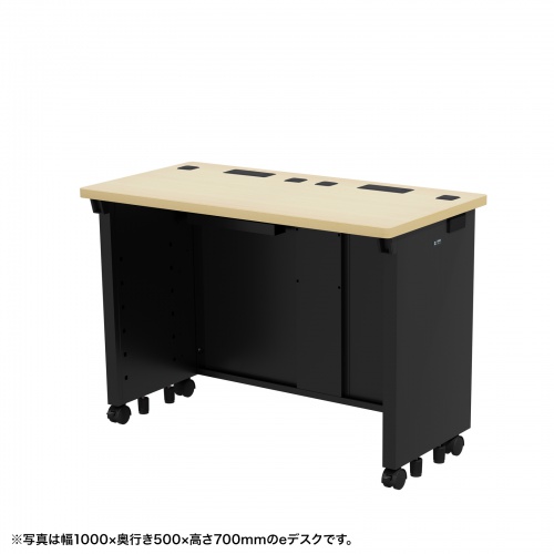 e�f�X�N ������ ���� �Z�~�I�[�_�[�f�X�N ���� �����ؖځ{�u���b�N ��105cm ���s50cm ����70cm�y�󒍐��Y�i�z