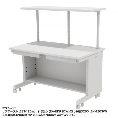 e�f�X�N �I�t�B�X�f�X�N ������ ���� �Z�~�[�I�[�_�[�f�X�N ���� �z���C�g ��100cm ���s65cm ����72cm�y�󒍐��Y�i�z