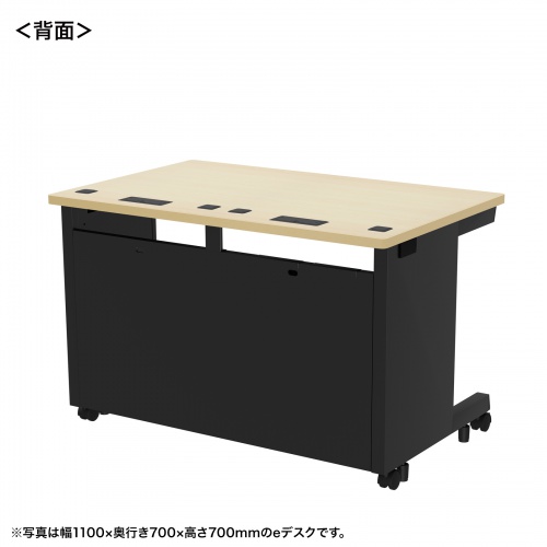 e�f�X�N ������ ���� �Z�~�I�[�_�[�f�X�N ���� �����ؖځ{�u���b�N ��110cm ���s60cm ����70cm�y�󒍐��Y�i�z