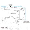 efXN Z~[I[_[fXN  ItBXfXN p\RfXN ubN 110cm s70cm 72cmy󒍐Yiz ED-SK11070BK72