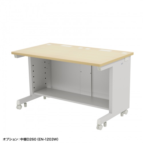 サンワダイレクト 鏡面デスク ホワイト×シルバー テーブル 120×60×70 Amazon | サンワダイレクト パソコンデスク 幅120×奥行60cm