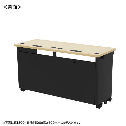 e�f�X�N ������ ���� �Z�~�I�[�_�[�f�X�N ���� �����ؖځ{�u���b�N ��135cm ���s50cm ����70cm�y�󒍐��Y�i�z