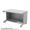 e�f�X�N �I�t�B�X�f�X�N ������ ���� �Z�~�[�I�[�_�[�f�X�N ���� �O���[ ��180cm ���s80cm ����70cm