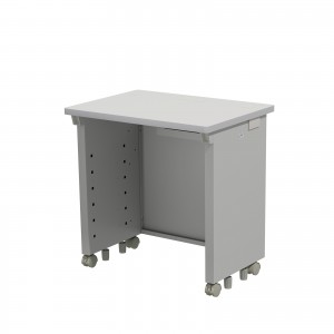 e�f�X�N �I�t�B�X�f�X�N ������ ���� �Z�~�[�I�[�_�[�f�X�N ���� �O���[ ��70cm ���s50cm ����70cm�y�󒍐��Y�i�z