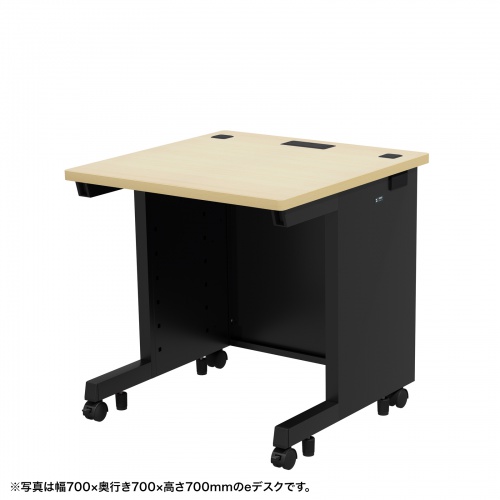 e�f�X�N ������ ���� �Z�~�I�[�_�[�f�X�N ���� �����ؖځ{�u���b�N ��75cm ���s70cm ����72cm�y�󒍐��Y�i�z