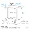 e�f�X�N ������ ���� �Z�~�I�[�_�[�f�X�N ���� �����ؖځ{�u���b�N ��90cm ���s60cm ����72cm�y�󒍐��Y�i�z