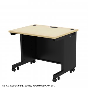 e�f�X�N ������ ���� �Z�~�I�[�_�[�f�X�N ���� �����ؖځ{�u���b�N ��90cm ���s60cm ����72cm�y�󒍐��Y�i�z