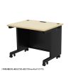 e�f�X�N ������ ���� �Z�~�I�[�_�[�f�X�N ���� �����ؖځ{�u���b�N ��90cm ���s60cm ����72cm�y�󒍐��Y�i�z