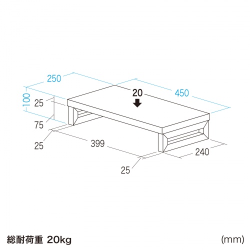 e���j�^�� ���j�^�[�� ����� �Z�~�I�[�_�[ ���� �p�r �Z���ؖړV�� ��45cm ���s25cm ����10cm�y�󒍐��Y�i�z