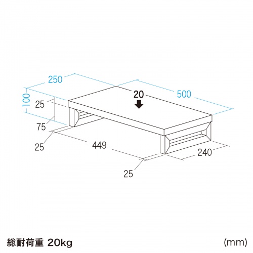 e���j�^�� ���j�^�[�� ����� �Z�~�I�[�_�[ ���� �p�r ���V�� ��50cm ���s25cm ����10cm�y�󒍐��Y�i�z