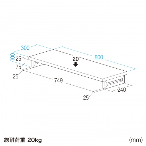 e���j�^�� ���j�^�[�� ����� �Z�~�I�[�_�[ ���� �p�r �Z���ؖړV�� ��80cm ���s30cm ����10cm�y�󒍐��Y�i�z