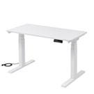 ���~�f�X�N �d�� ��120cm ���s60cm �X�^���f���O�f�X�N �p�\�R�� �I�t�B�X �V�ω׏d80kg  ����60cm �e�����[�N �z���C�g