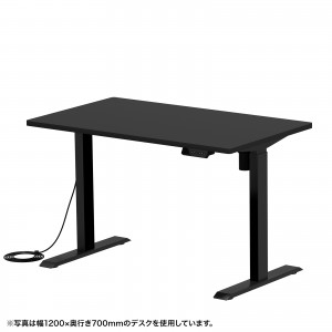 SANWA SUPPLY スタンディングデスク 昇降 デスク ガス圧デスク