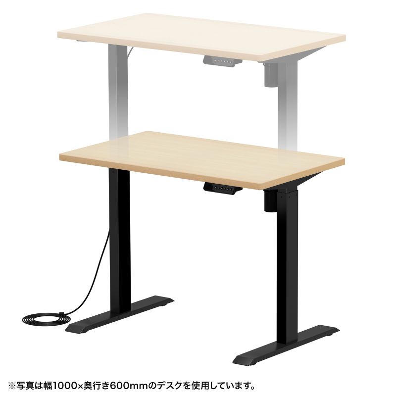 e�d�����~�f�X�N ������ ���� �Z�~�I�[�_�[�f�X�N ���� �����ؖځ{�u���b�N ��110cm ���s65cm�y�󒍐��Y�i�z