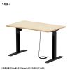 e�d�����~�f�X�N ������ ���� �Z�~�I�[�_�[�f�X�N ���� �����ؖځ{�u���b�N ��115cm ���s65cm�y�󒍐��Y�i�z
