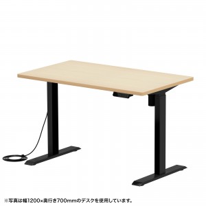 e�d�����~�f�X�N ������ ���� �Z�~�I�[�_�[�f�X�N ���� �����ؖځ{�u���b�N ��125cm ���s60cm�y�󒍐��Y�i�z