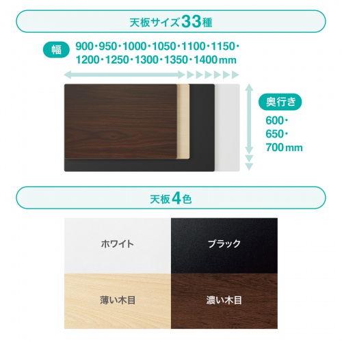 e�d�����~�f�X�N ������ ���� �Z�~�I�[�_�[�f�X�N ���� �����ؖځ{�u���b�N ��130cm ���s65cm�y�󒍐��Y�i�z